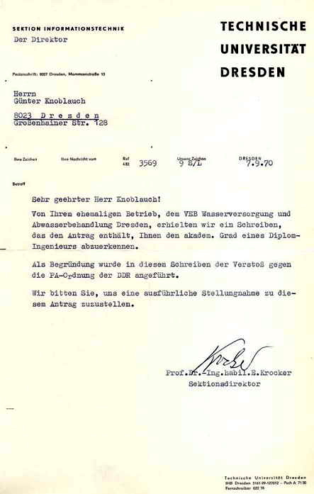 TUD Prof. Krocker ; TU Dresden TUD Prof. Krocker ; TU Dresden